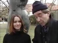 Old man fucking a teen