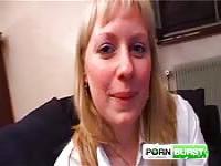 Ass-fucking a French secretary