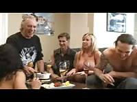 Swinger party between friends