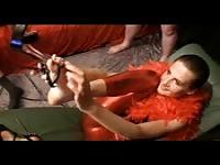 Cum on Zhuzha's feet