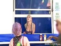 Fuck-Truck im Stadtzentrum