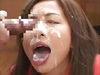 Best cum facial from Korea