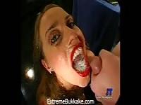 Super cumshot in mouth