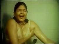 Indian momma bath time