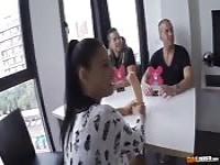 Hot threesome between Spaniards