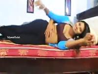 Hot Indian yoga lover