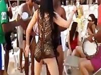 Kinky Brazilian sex party