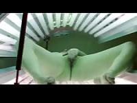 Versteckte Kamera in Solarium