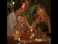 Jumped out on the cock