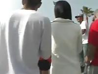 Group of Asian lovers fucking