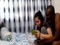 Polvazo asiático interracial