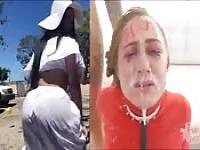 Spermaqueens lassen sich vollwichsen