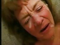 Grannies craving salty facials