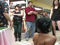 Ebony group banged in public