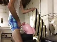 Sex toy gets a serious pounding