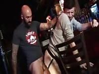 Hot and horny bar sex